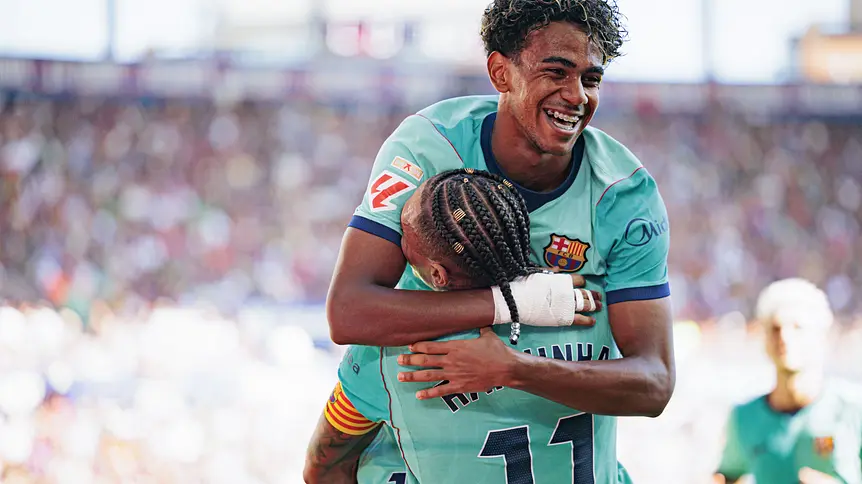 Lamine Yamal z najniższą oceną w PSG–Barcelona. Jedna strata przesądziła o golu