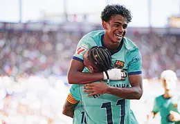 Lamine Yamal z najniższą oceną w PSG–Barcelona. Jedna strata przesądziła o golu