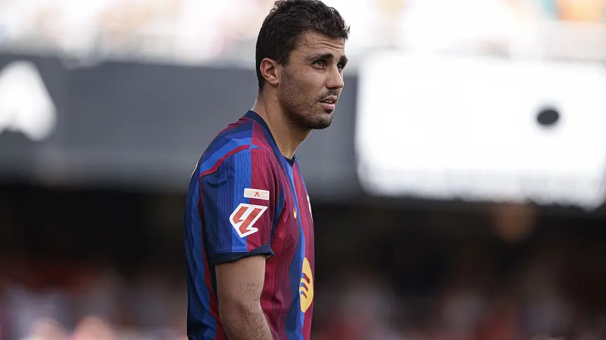 Rodri z pierwszym golem dla Barcelony. Trafił przeciwko Realowi Betis