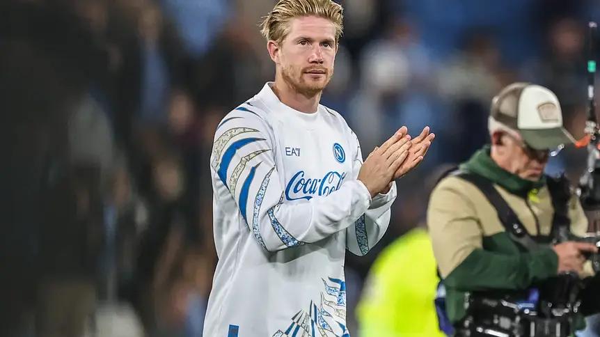 De Bruyne z Napoli: walka o tytuł trwa