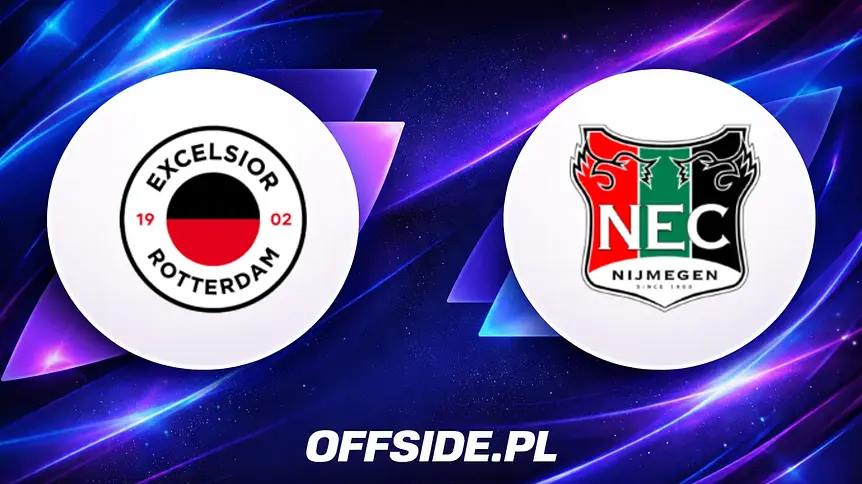 Ujawniono składy Excelsior i NEC Nijmegen przed meczem
