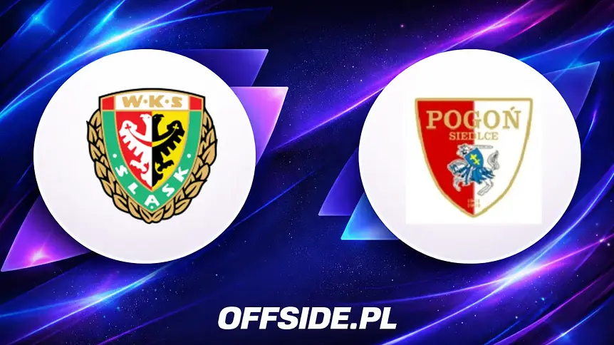 Jak i gdzie oglądać mecz Śląsk Wrocław - Pogoń Siedlce?