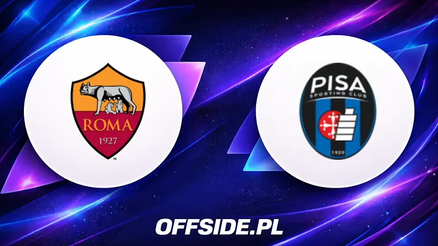 Składy ogłoszone: Roma mierzy się z Pisa