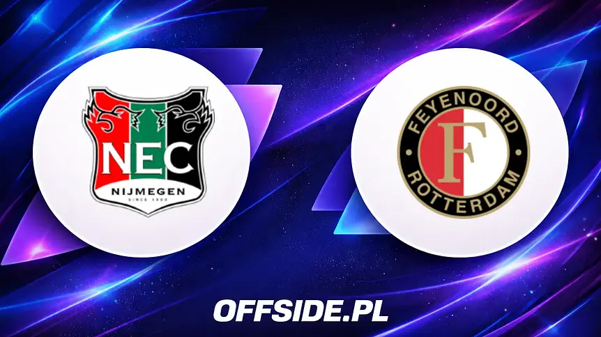 Składy na hitowe starcie NEC Nijmegen z Feyenoordem