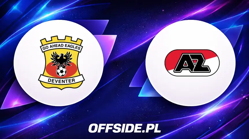 Składy GO Ahead Eagles i AZ Alkmaar na dzisiejszy mecz