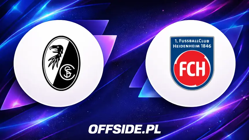 Oficjalne jedenastki: SC Freiburg kontra FC Heidenheim