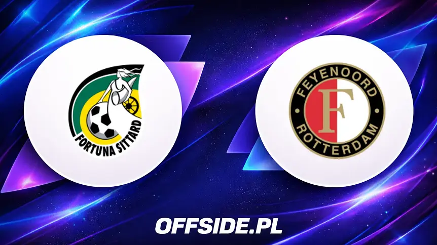 Fortuna Sittard kontra Feyenoord: oficjalne składy