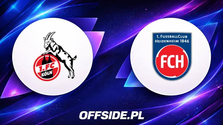 1.FC Köln podejmie FC Heidenheim: Gdzie oglądać mecz Bundesligi?