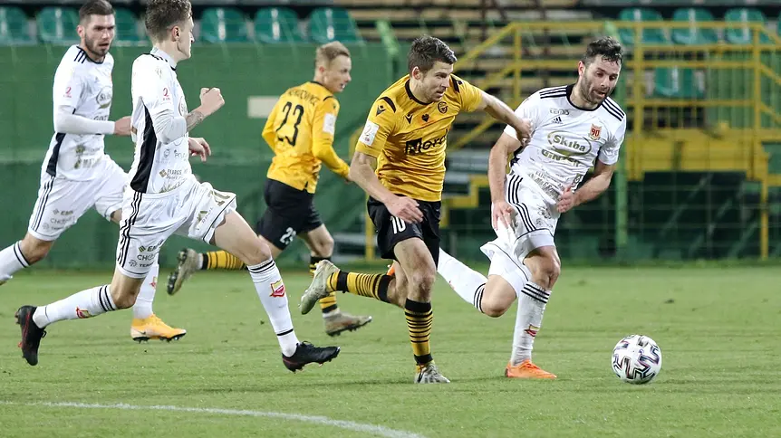 GKS Katowice zatrzymuje Jagiellonię: remis po emocjonującym meczu