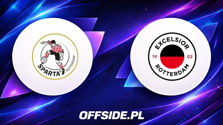 Oficjalne składy na mecz Sparta Rotterdam vs Excelsior
