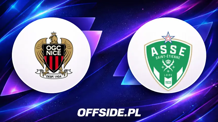 OGC Nice i Saint Etienne ogłaszają składy na ważny mecz