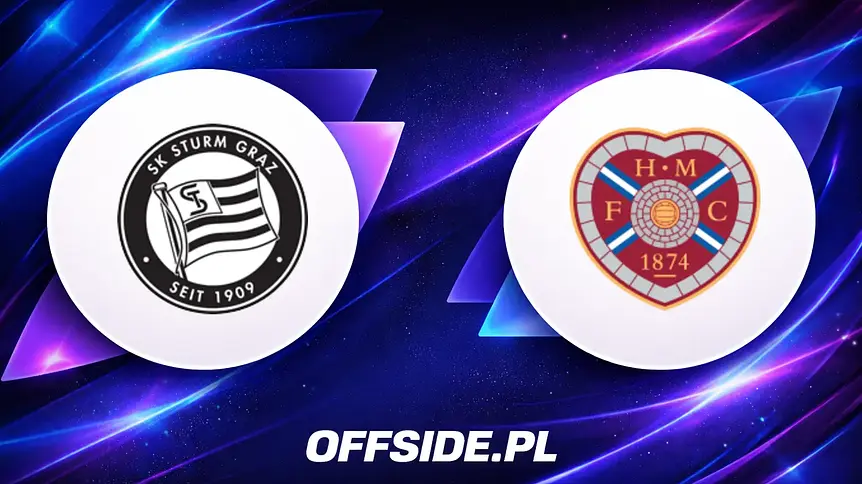 Sturm Graz gotowy na Heart of Midlothian – oficjalne składy