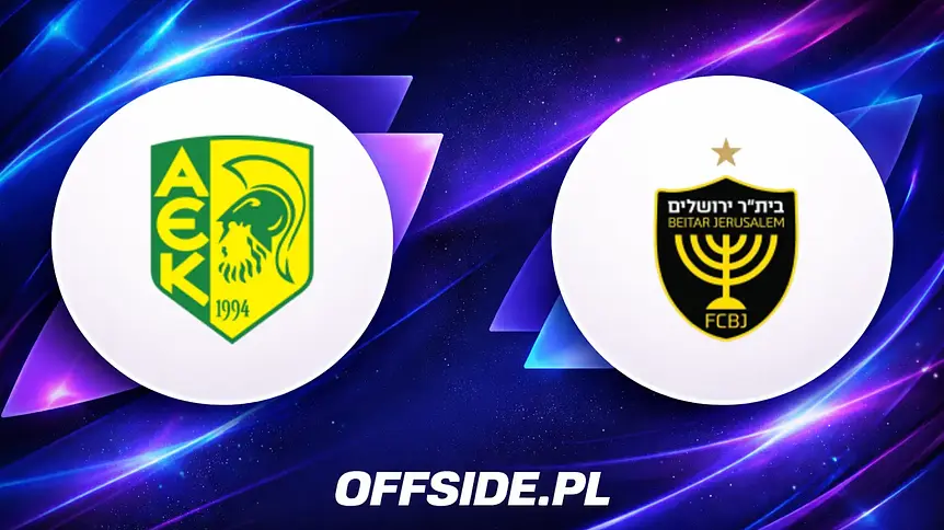 Gotowe składy na starcie AEK Larnaca kontra Beitar Jerusalem