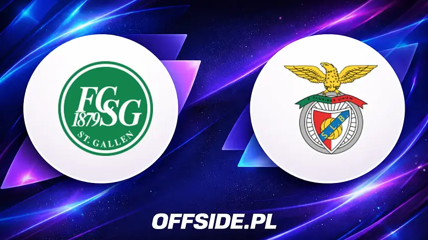 FC St. Gallen kontra Benfica: Składy na mecz