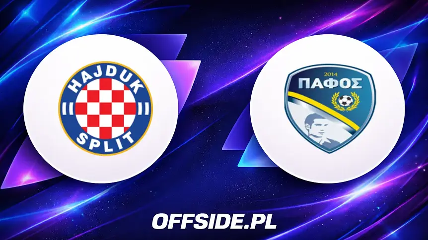 Znamy składy na mecz HNK Hajduk Split z Pafos