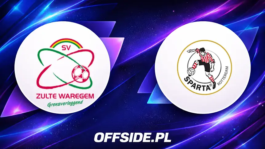 Oficjalne składy Zulte Waregem na mecz ze Spartą Rotterdam
