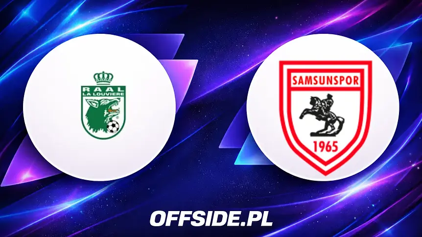 Znamy oficjalne składy na mecz RAAL La Louvière z Samsunspor