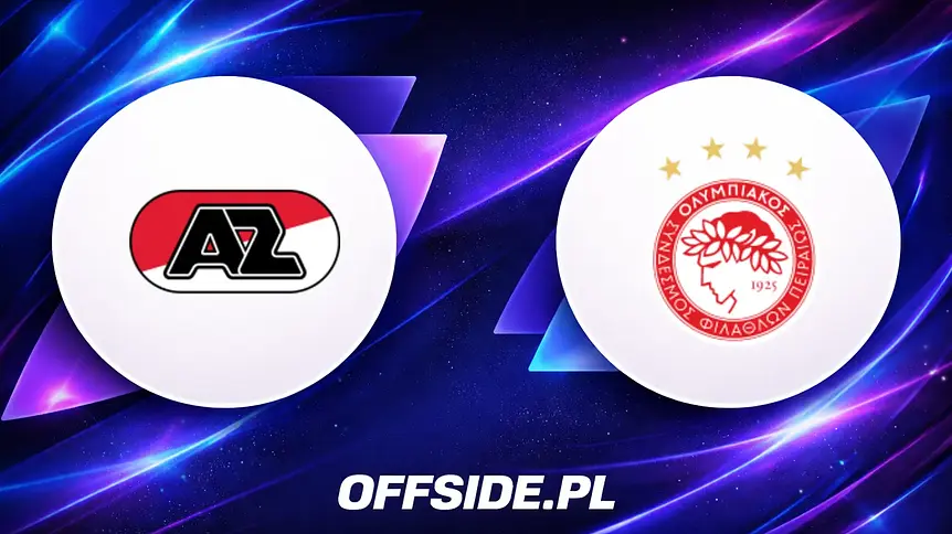 Oficjalne składy na mecz AZ Alkmaar vs Olympiakos