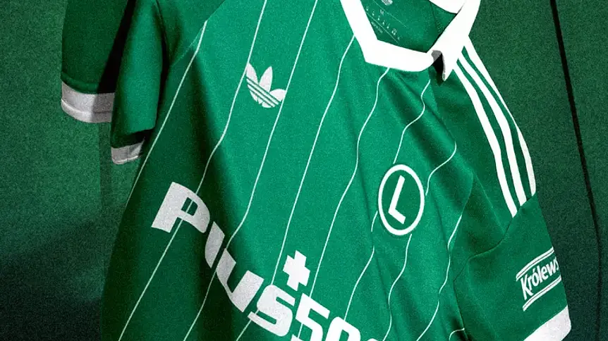 Legia prezentuje wyjazdówkę 2026/27: powrót Trefoila po 30 latach