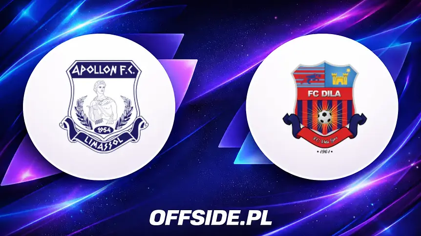 Oficjalne składy Apollon Limassol i Dila na kluczowe starcie