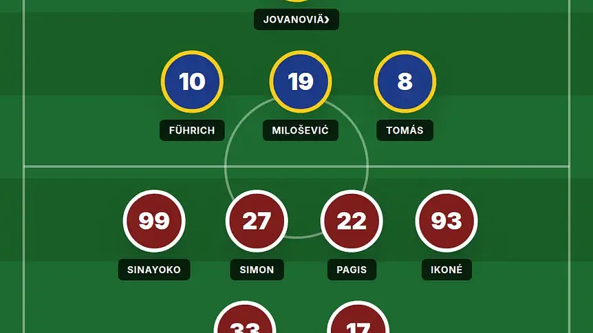 Nhoa Sangui poza kadrą Paris FC na mecz z Rennes