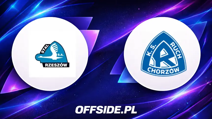 Stal Rzeszów i Ruch Chorzów walczą o punkty: gdzie oglądać?