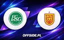 Starcie FC ST. Gallen z FC Nordsjaelland w walce o Ligę Konferencji