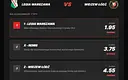 Czy Legia Warszawa pokona Widzew Łódź? Kursy wskazują gospodarzy