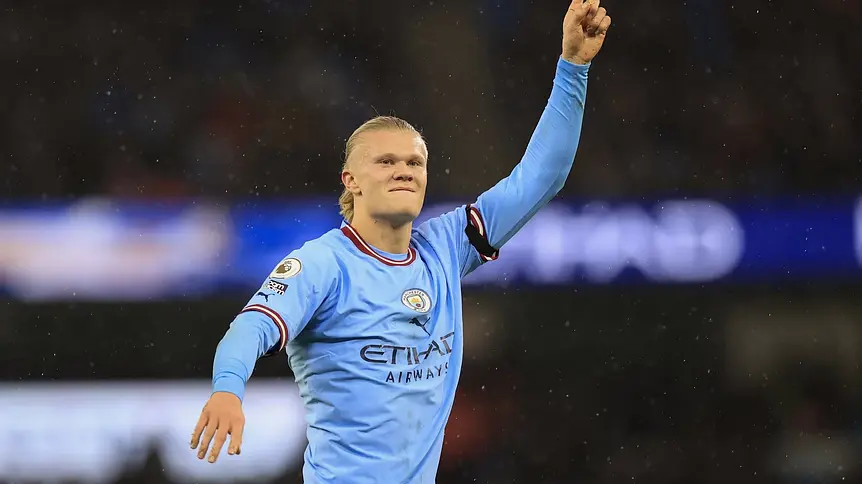 Erling Haaland nie odejdzie automatycznie po spadku Manchesteru City