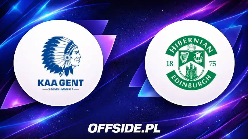 Znamy skład Gent na mecz z Hibernian