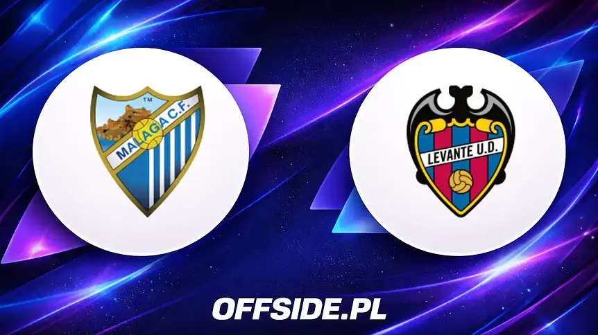 Malaga kontra Levante: Oficjalne składy na mecz