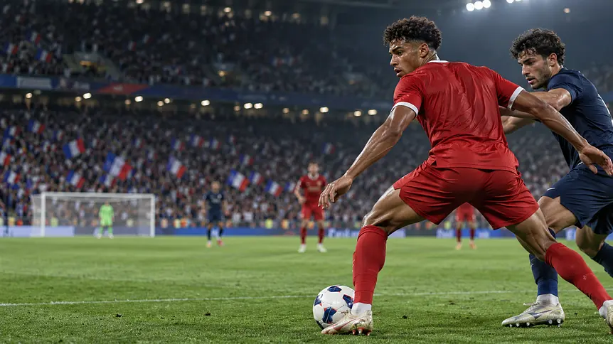 Jérémy Jacquet zagrał świetnie dla Francji. Zidane powiedział to cztery razy